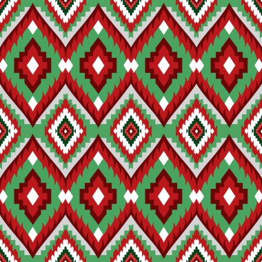 Etnik, pürüzsüz bir model. Soyut geometrik arkaplan. vektör illüstrasyonu.