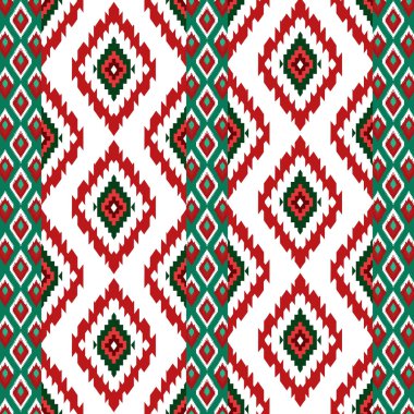 vektör Dikişsiz etnik desen