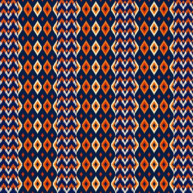 geometrik öğelerle Dikişsiz soyut desen