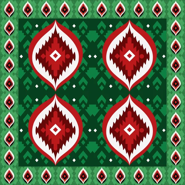 Etnik model tasarımı. vektör illüstrasyonu.