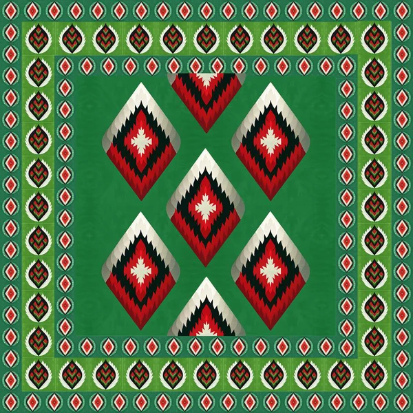 Geleneksel Ukrayna etnik düzeninin kusursuz bir geçmişi var. vektör illüstrasyonu