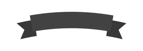 yay yukarı ile vektör yatay kurdele simgesi