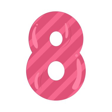 Sekiz, sonsuzluğu ve dengeyi sembolize eder, özellikle yan çevrildiğinde..