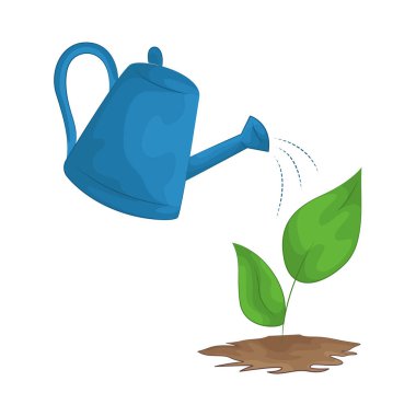 Bitkileri besleme eylemi, büyümeyi, bakımı ve yeşil yaşamın önemini simgeliyor..