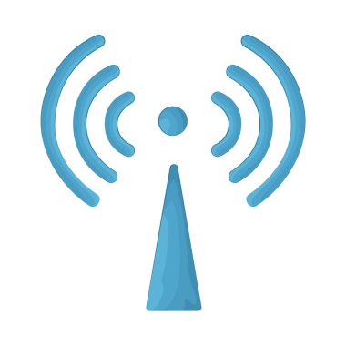 Bir sinyal simgesi internet gücünü gösterir, hareket halindeyken bağlı kalmak için hayati önem taşır.