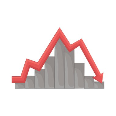 Kayıpları veya azalan yatırım iadelerini gösteren değer veya miktardaki bir düşüş.
