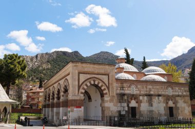 Tarihi beyazid pasa camii ve onun Amasya 'daki bahçesi