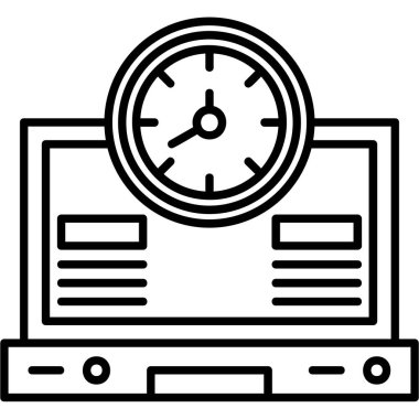 dizüstü bilgisayar simgesi. beyaz arkaplanda izole edilmiş bilgisayar bilgisayar vektör simgesi web tasarımı