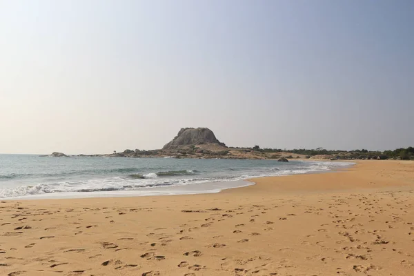 Krajobraz Ocean Widok Parku Narodowego Yala Sri Lanka — Zdjęcie stockowe