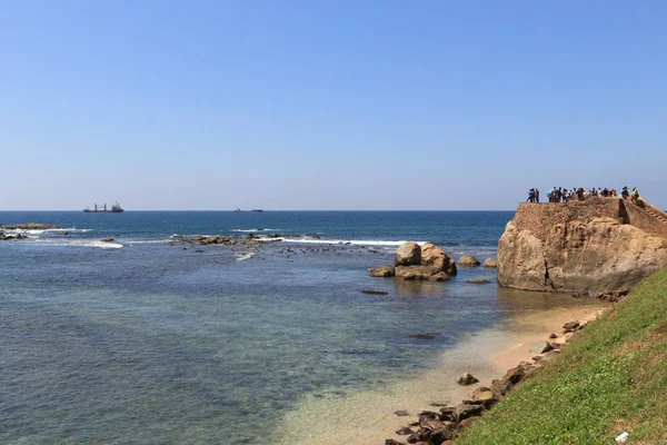 Sri Lanka Galle Fort Galle Bay Pobliżu Fortu Widok Zatokę — Zdjęcie stockowe