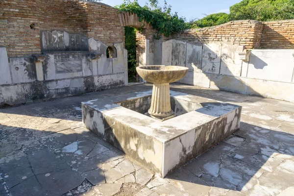 Ostia Antica Roma Italia Ninfeo Degli Eroti —  Fotos de Stock