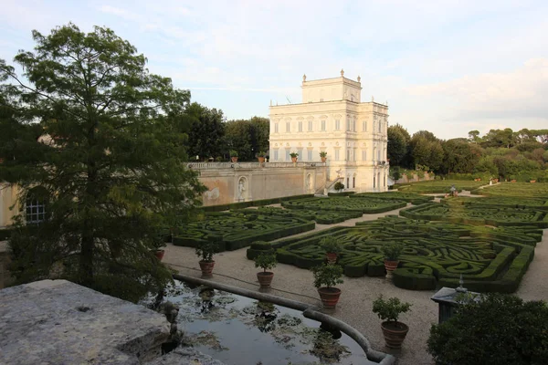 Casino Del Bel Respiro Sus Jardines Secretos Villa Doria Pamphili —  Fotos de Stock