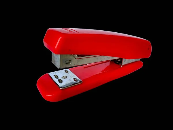 Günlük Kağıt Fastening için Klasik Kırmızı Ofis Zımbası
