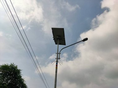 Açık havada güneş enerjili LED Sokak Işığı