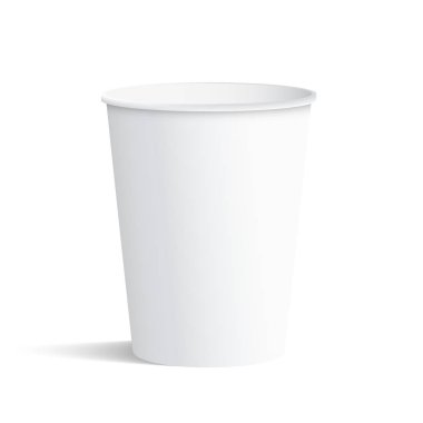 beyaz kağıt Kupası mockup 