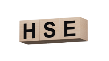 Ahşap küpte HSE Sağlık Güvenliği Ortamı kısaltması. Şeffaf arkaplan içeren PNG dosyalarını gönderir.