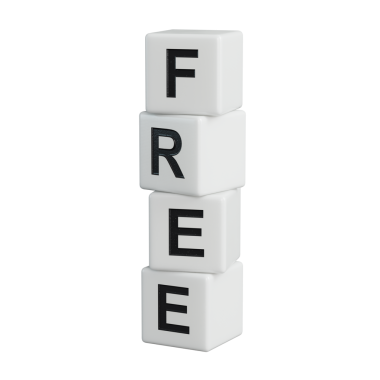 Boş Zaman, beyaz arkaplanı olan kelime küpü. Ahşap elementlerin kapatılması, İş Konsepti. Saydam arkaplan PNG dosyalarını yükseltir.