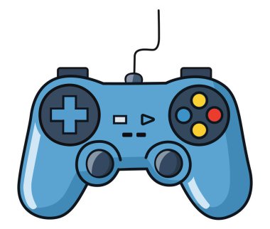 Bir video oyun denetleyici, oyun, esportlar veya teknolojiyle ilgili logolar ve tasarımlar için mükemmel