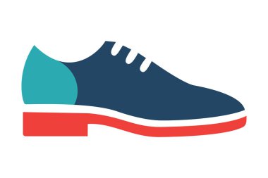 Moda, perakende ve ayakkabı mağazası temaları için mükemmel kırmızı tabanlı şık bir ayakkabı logosu.