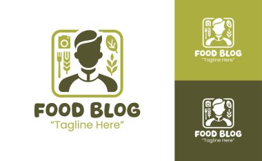 Yemek yazarları, yemek tarifi web siteleri ve yaşam tarzı içeriği yaratıcıları için uygun bir modern gıda blog tasarımı..