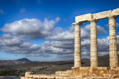 Poseidon Tapınağı, Cape Sounion, Yunanistan