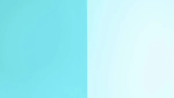 아쿠아 블루 컬러 배경입니다. 청록색 민트 색입니다. 열려 있는 책 같은 그라데이션 배경 추상화 — 스톡 사진