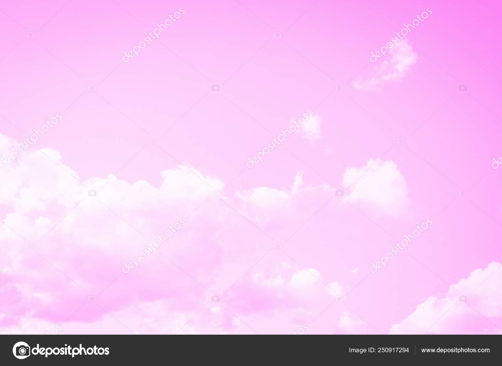 Light Soft Pink Sky Background Beautiful Romantic Sky With White Clouds Stock Photo Image By C Kvitkanastroyu 250917294