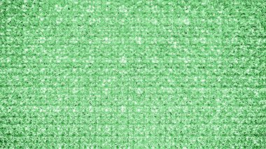 Yeşil nane kristal glitter doku arka plan. Işıltılı parlak ışıklar. 16:9