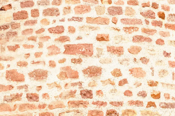 Parede de tijolo marrom vermelho vintage. Parede de tijolo textura fundo — Fotografia de Stock