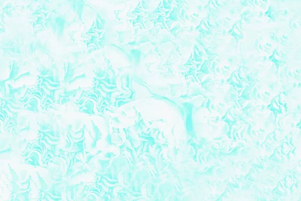 Blauer türkisfarbener Hintergrund mit weißen Elementen. leichtes abstraktes Muster — Stockfoto