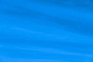 Parlak mavi çizgili gökyüzü, soyut arkaplan, yatay