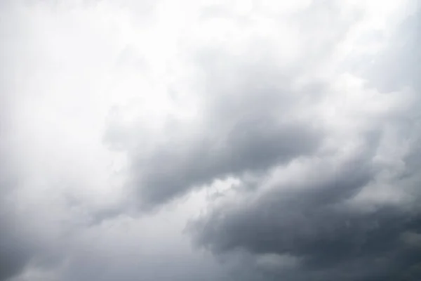 Gray Clouds Pale Sky Cloudy Rainy Sky — Stock Photo, Image