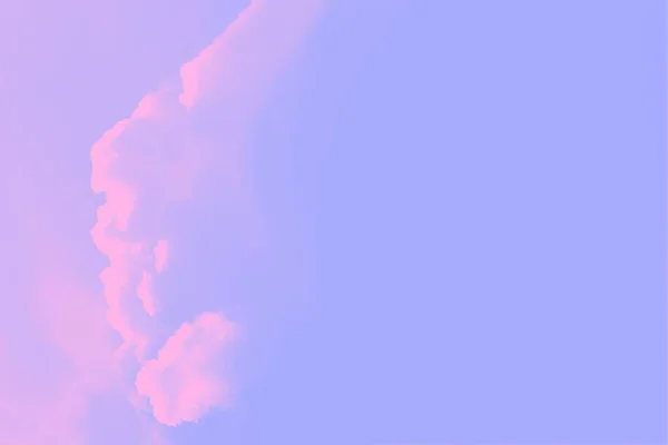 Violett Rosa Himmel Bakgrund Himmel Med Rosa Moln Kopiera Utrymme — Stockfoto