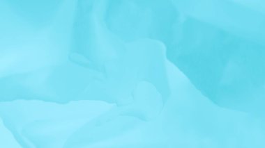 Soluk, yumuşak, narin turkuaz, eğimli, soyut arka plan, panorama.