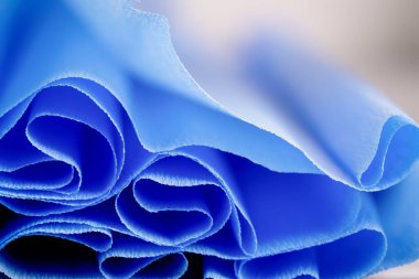 Yumuşak ambalaj kağıdı, mavi soyut arkaplan