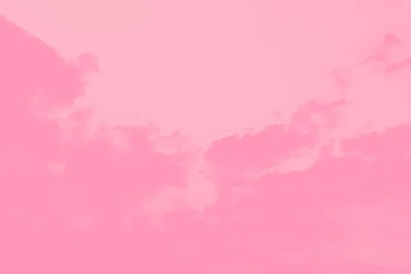 Himmel Mit Zirkumuluswolken Rosa Aquarell Getönt — Stockfoto