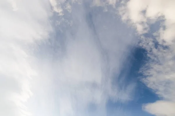 Nubes Cirrocúmulos Blancos Cielo Hermoso Fondo Cielo Borroso — Foto de Stock