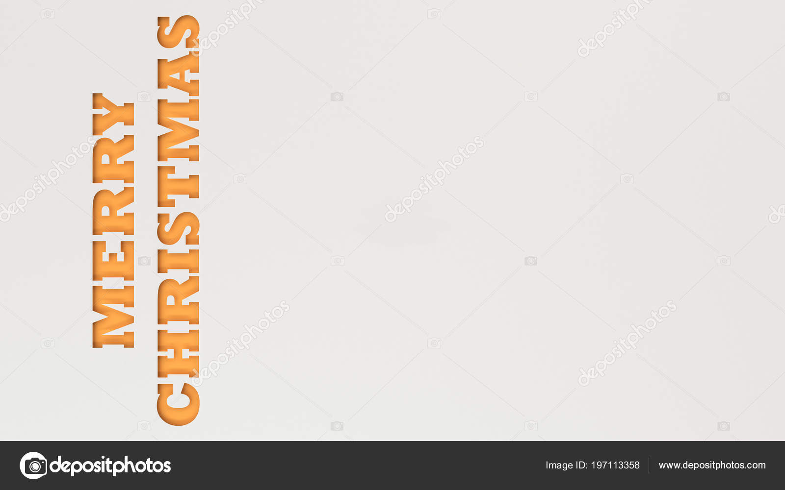 orange merry christmas words cut white paper rendering illustration stock photo - Merry Christmas Words orange merry christmas words cut white paper rendering illustration stock photo - Merry Christmas Words