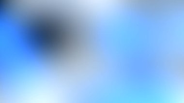 Bulanık parlak mavi doku. Ufuk arka plan. 3D render illüstrasyon