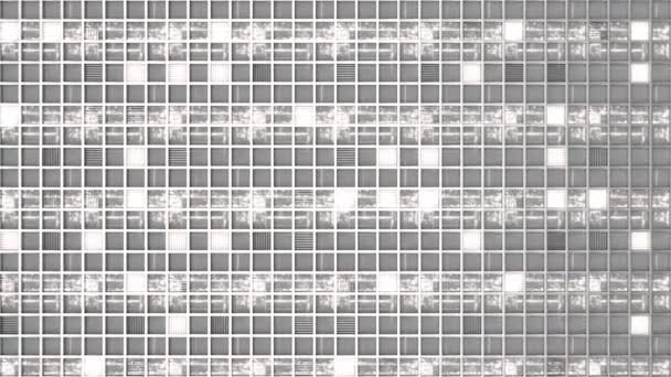 Fond technologique ou industriel futuriste fabriqué à partir de grilles métalliques avec des lignes et des éléments lumineux. Contexte abstrait. Illustration de rendu 3D .