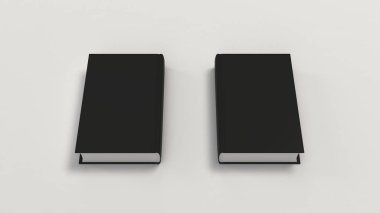 Mockup boş dikey kitap