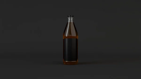 Download Top View Of A Beer Bottle Mockup Copy Space 500ml Stock Photo 278805922