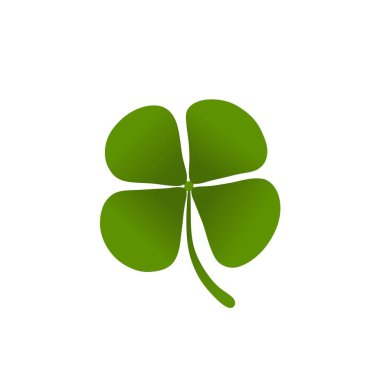 Yeşil dört yapraklı yoncanın minimalist çizimi, şans ve refahı simgeliyor. Aziz Patrick Günü temaları, iyi talih ve İrlanda ilhamı için ideal. Cesur ve temiz bir tasarım..
