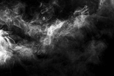 dumanı siyah arkaplanda