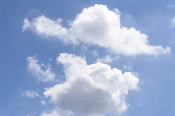 Blauwe Hemel Met Kleine Wolken Sky Daglicht Natuurlijke Hemel Samenstelling — Stockfoto