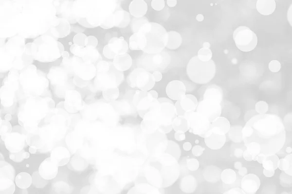 Tło Biały Bokeh Szarym Tle Boże Narodzenie Niewyraźne Piękne Błyszczące — Zdjęcie stockowe