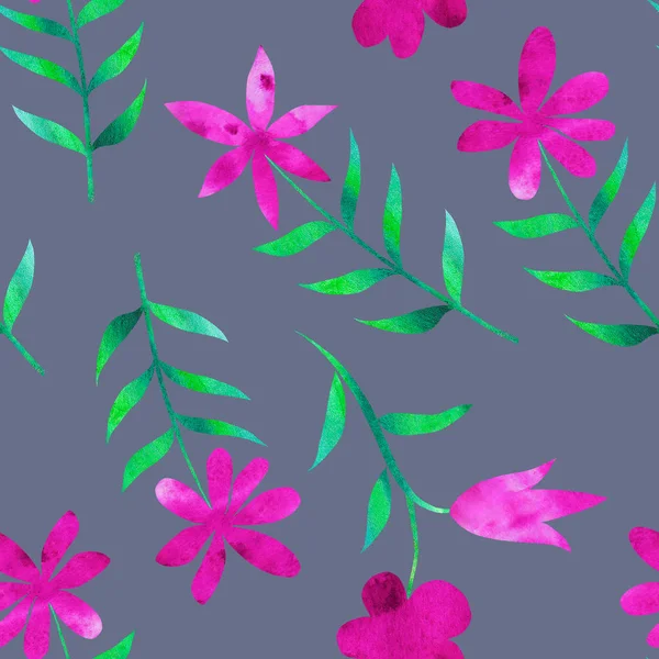 Floral seamless pattern. — Stock Photo, Image