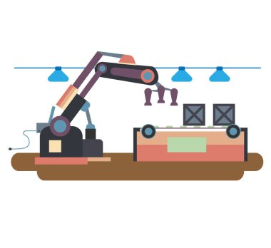 İşleme makineleri, robot fabrikaları ve dükkanlar