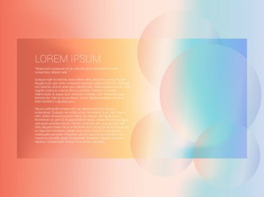 Modern arka plan gradyan ile