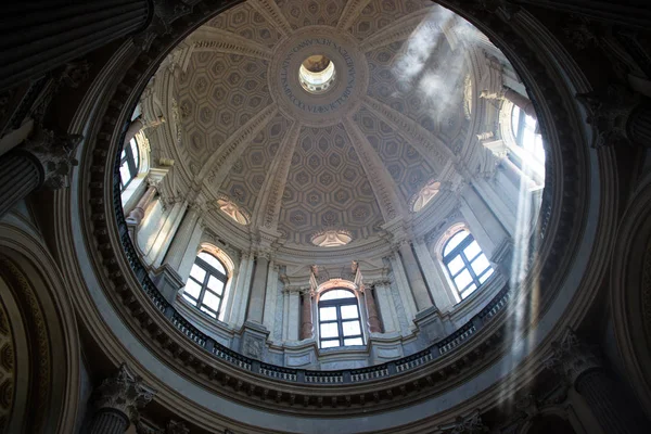 Turijn Italië Mei 2013 Het Interieur Van Kerk Basilica Superga — Stockfoto